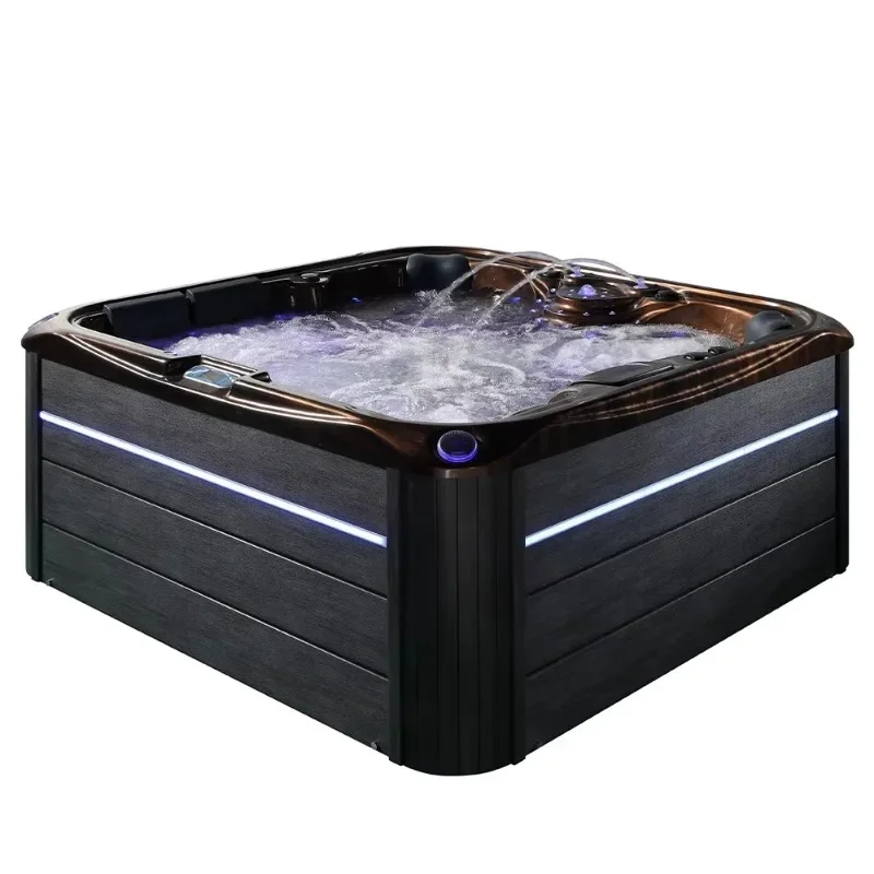 Spa Hot Tub Outdoor Freestanding Bath Massage