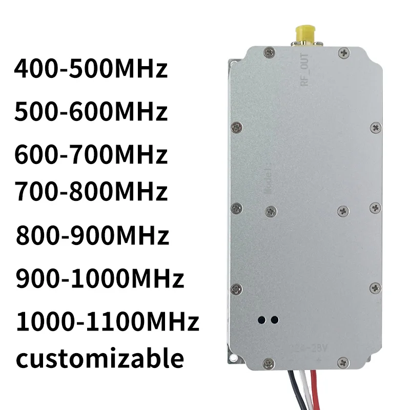 50W 400-500MHZ 900-1050M Drone Tape circulator Module Unmanned Aircraft interception System Advanced  Solution for Drone Defense