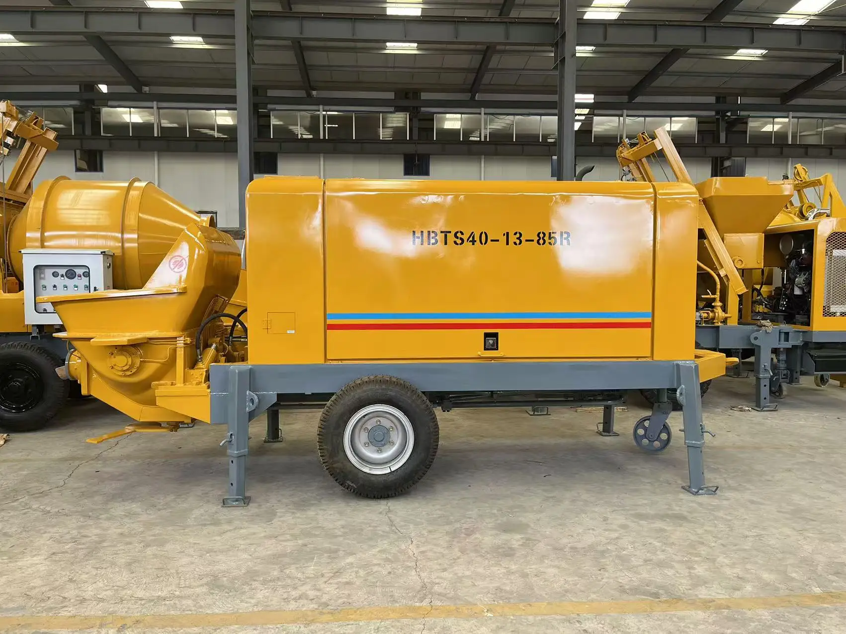 YG Customized China 40 Cubic Meter Per Hour Static Concrete Pump Ready Mix Cement Conveying Pump for Sale in Philippines