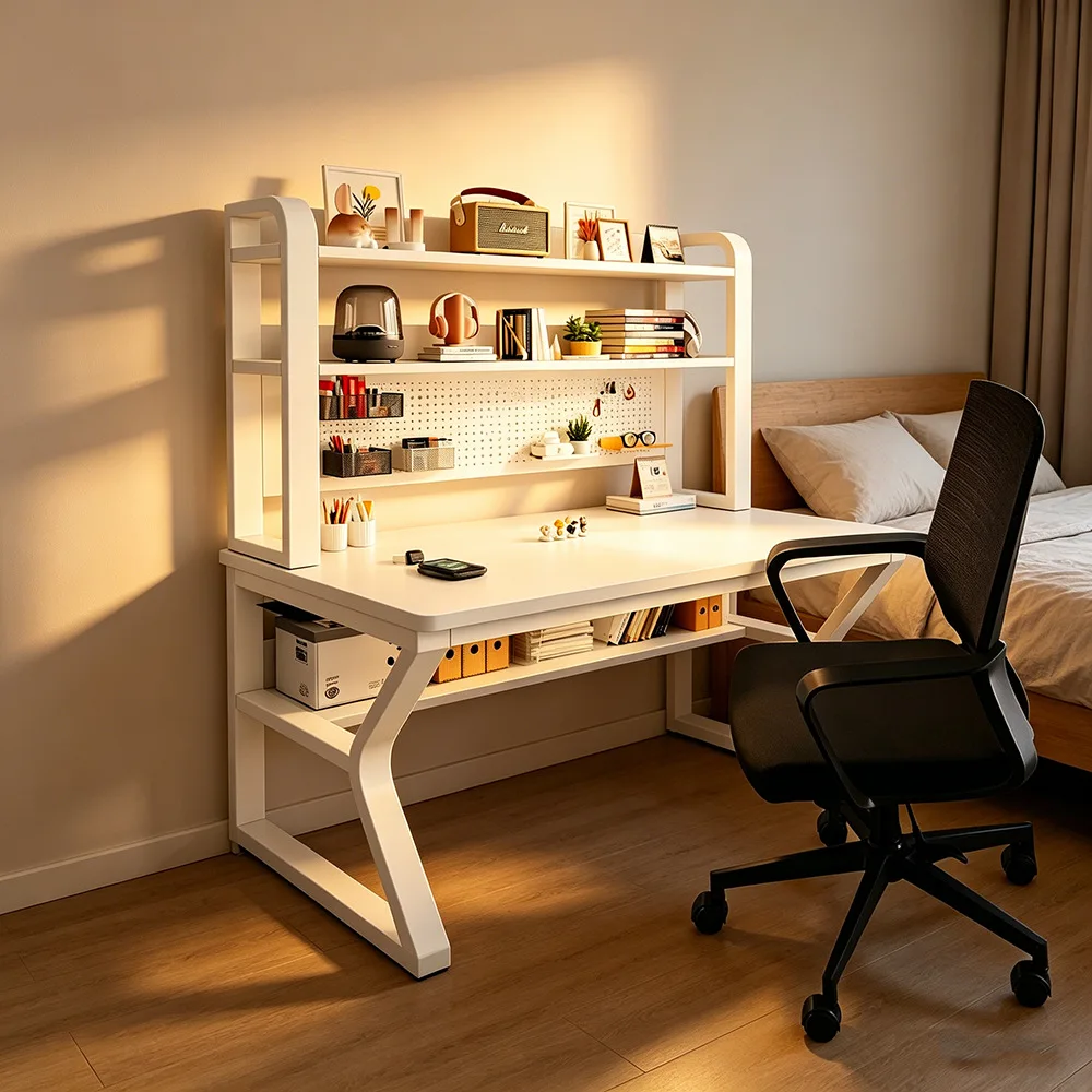 Computer desk Desktop e-sports table and chair set Household desk Bedroom Simple desk Workbench Learning