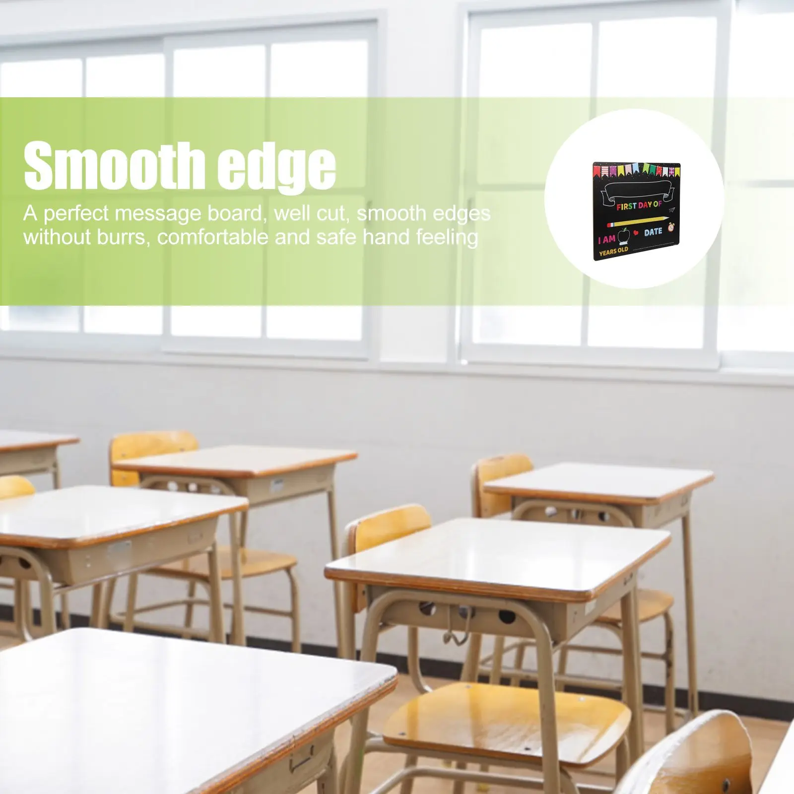 Graduation Photo Listing Mini Chalk Board Multi-function School Small Chalkboard Erasable Writing for Kids Signs Dry Erase