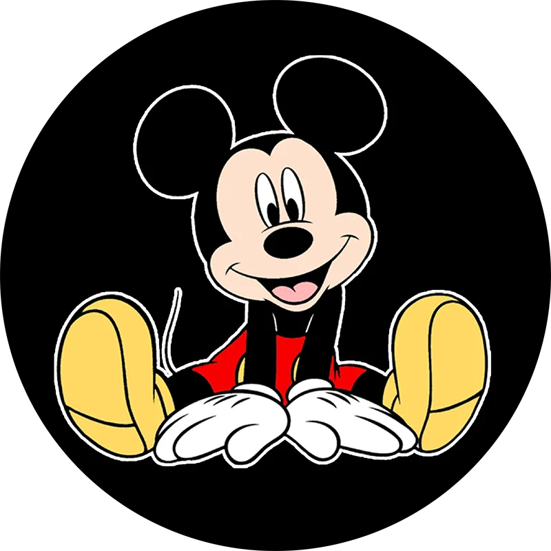 Phone Socket Popping M-Mickey Exquisite Ring Buckle Mobile Phone Holder Extendable And Suitable For Various Mobile Phones