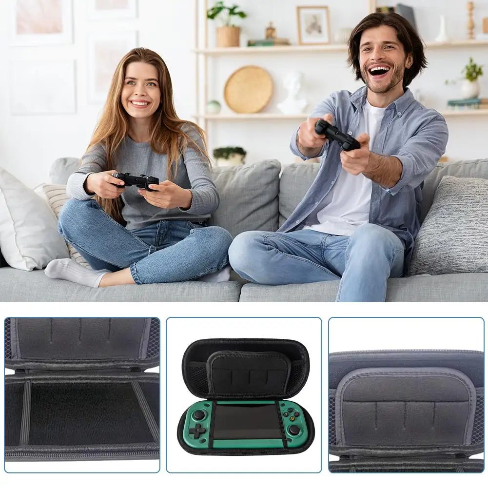 حقيبة وحدة التحكم في الألعاب مضادة للسقوط ومقاومة للضغط لحقيبة التخزين المحمولة R43S #4