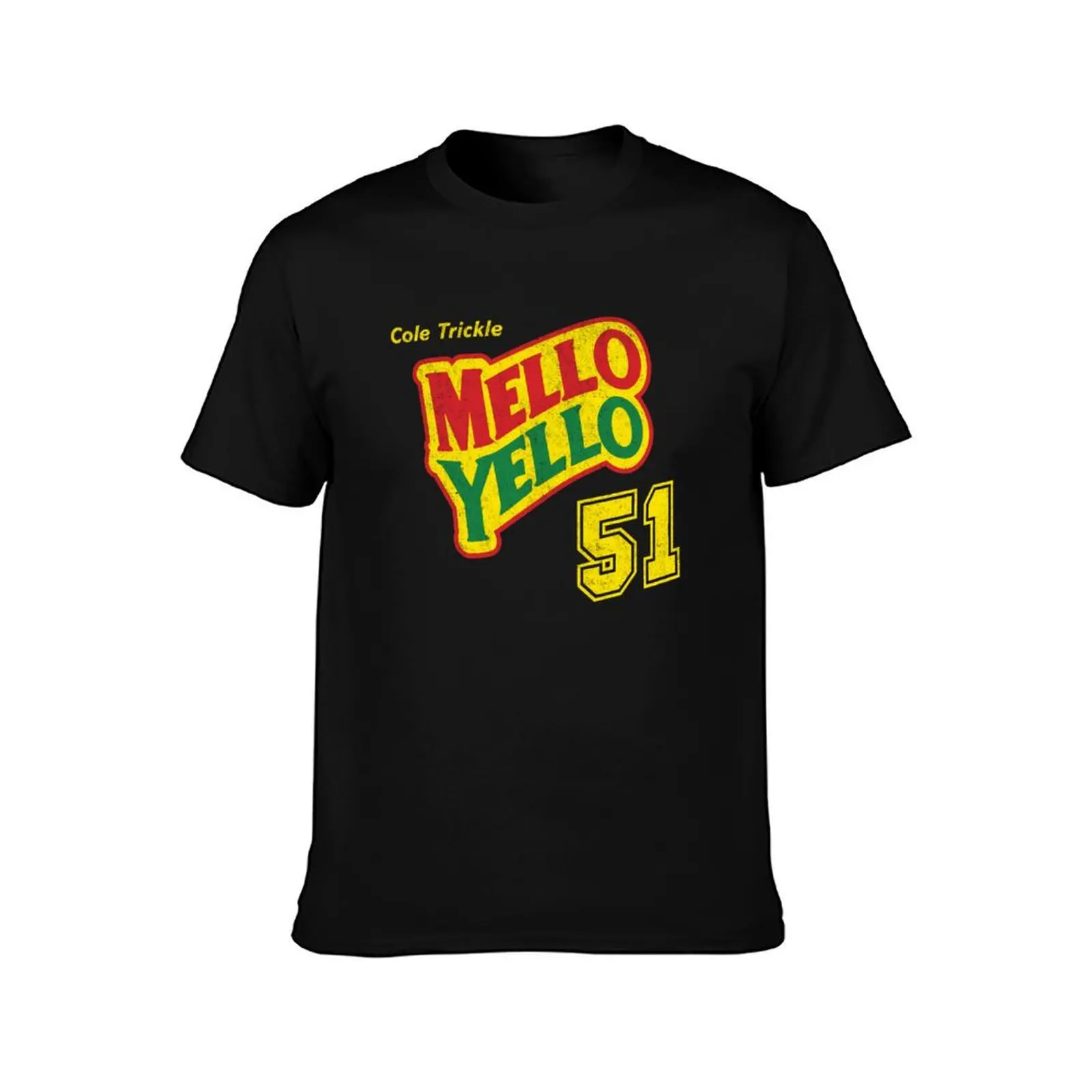 Mello Yello - Cole Trickle #51 - vintage logo T-Shirt anime tshirt custom shirt clothing for men