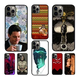 TWIN PEAKS TV Show Phone Case For iPhone 17 Air 16 15 14 11 12 13 Pro  MAX Plus coque Cover Shell