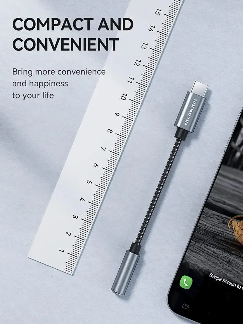 ALC5686 CX31993 Cavo audio digitale USB tipo C a 3,5 mm AUX Nero Rosa HiFi USB DAC Decodificatore audio AMP Adattatore telefonico per Android