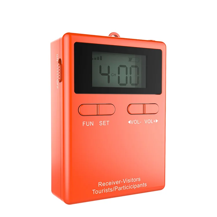 

20 Channels 860-870Mhz High Quality Tour Groups UHF RC8860 Wireless Tour Guide System