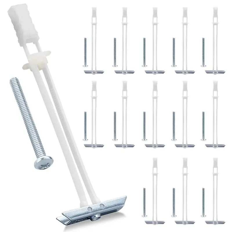 

Анкер для гипсокартона AB42 с болтом для креплений размером от 1/4 до 20 дюймов, усиленный комплект анкеров для гипсокартона для крепления телевизоров