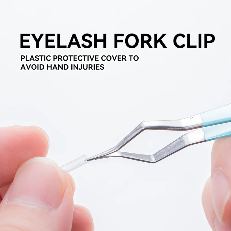 속눈썹 연장용 신형 스테인리스 스틸 분리 핀셋 고정밀 분리 핀셋 섬유 팁 볼륨 분리 도구