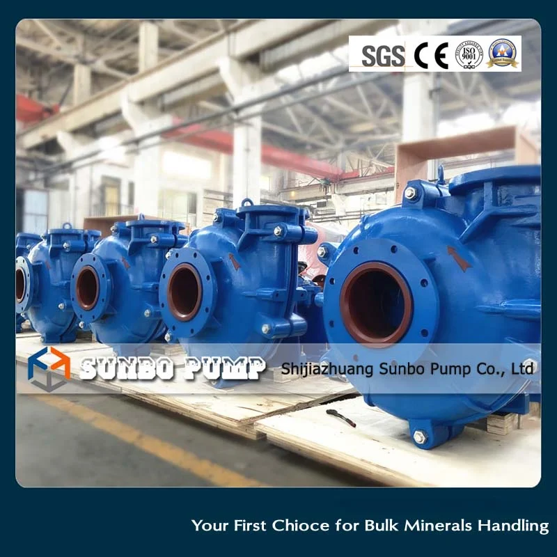 Heavy Mining Horizontal Centrifugal Slurry Pump