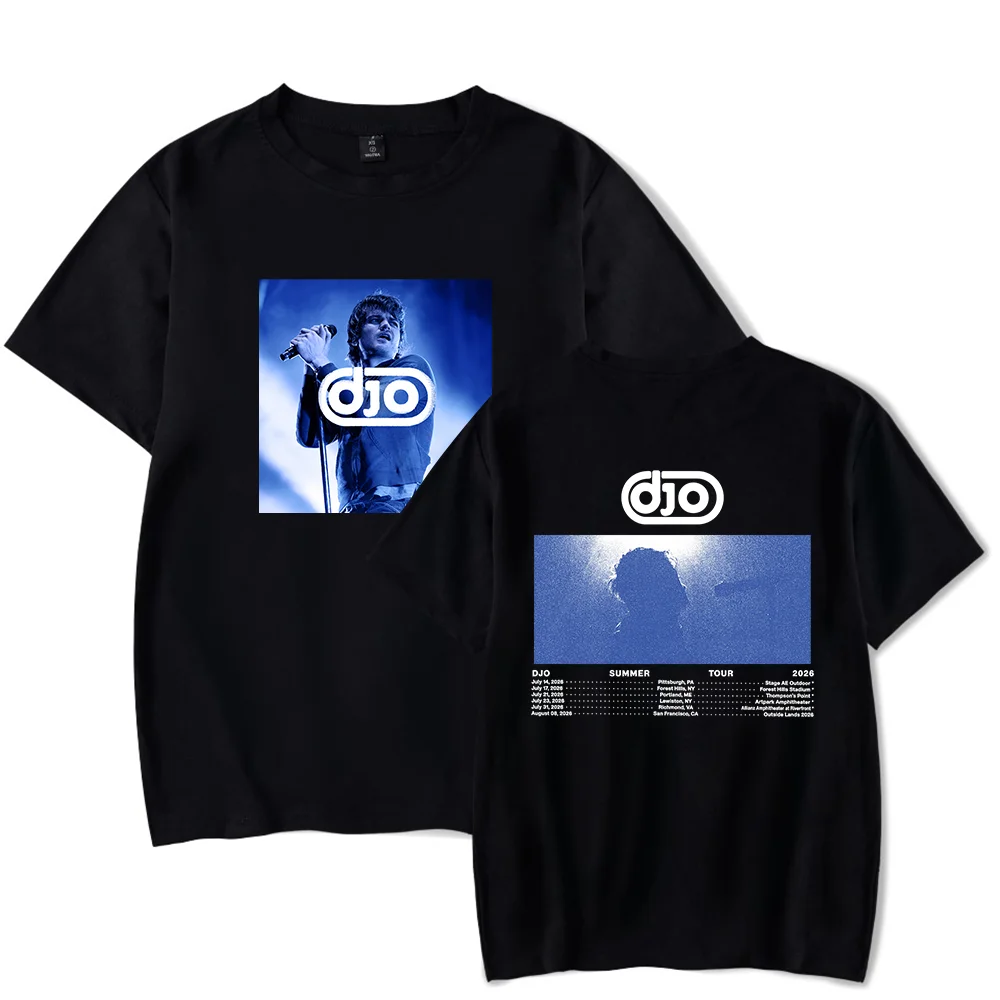 DJO TOUR 2026 Merch Tshirt 2026 tour Merch Cool Print Tops for Men and Women Streetwear