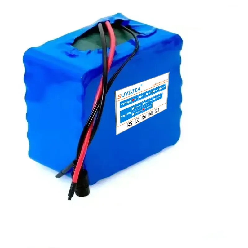 بطاريات نوفيل ليثيوم أيون قابلة للشحن 3S12P 12V 50Ah، صب امب LED Lumière De Secours Powe إلخ + شاحن 12.6 فولت 3A #6