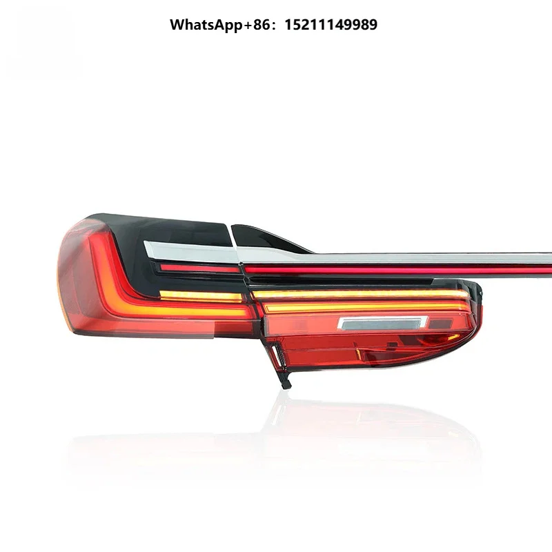 Auto Spare Parts Taillights Assembly for  7 Series G12 2016-2018, Rear Brake Lamp with Reversing Light Easy to Install
