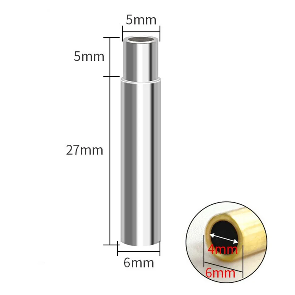Small Electric Soldering Iron Tip Brass Connector For Calligraphy Painting Wax Spoon And Furniture Upholstery Repair Tool