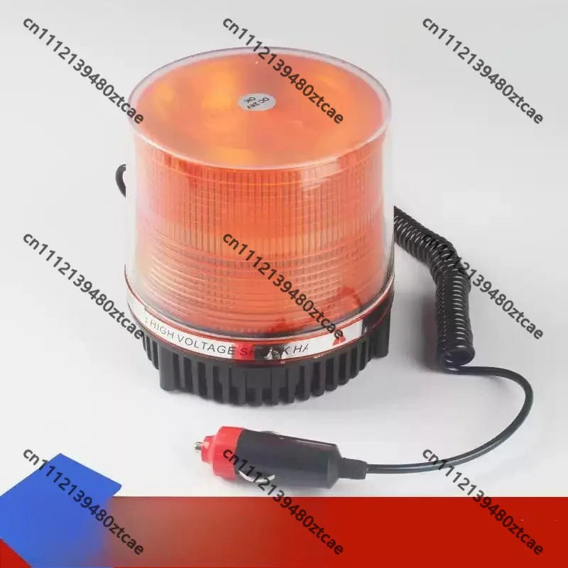 12‑24V LED Magnetic Strobe Warning Light,9 Flash Modes,Roof Beacon for School Bus