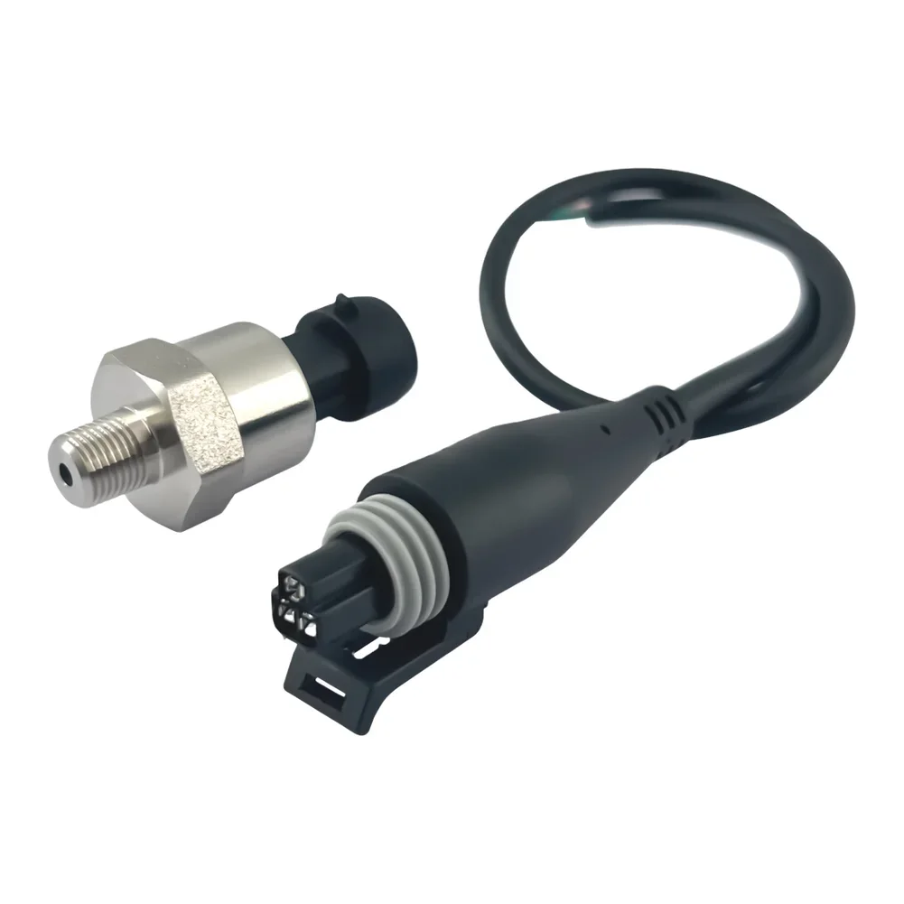 1/8''NPT Pressure Transducer Sensor 100PSI 150PSI 200PSI 300PSI 500PSI Pressure Sender Pressure Transmitter For Water Pressure