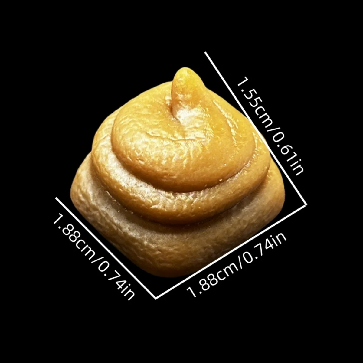 Забавные колпачки для клавиш Poop ESC, колпачки для игровых клавиш с перекрестной осью, механическая клавиатура, колпачки для клавиш, аксессуары для ПК, замена кнопки, подарок другу на день рождения
