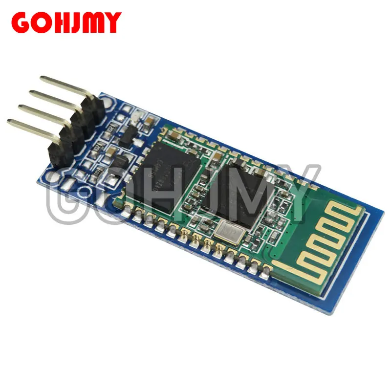 10pcs Free Shipping 10pcs/lot HC-06 Wireless Serial 4 Pin Bluetooth RF Transceiver Module RS232 TTL HC06 Bluetooth Module