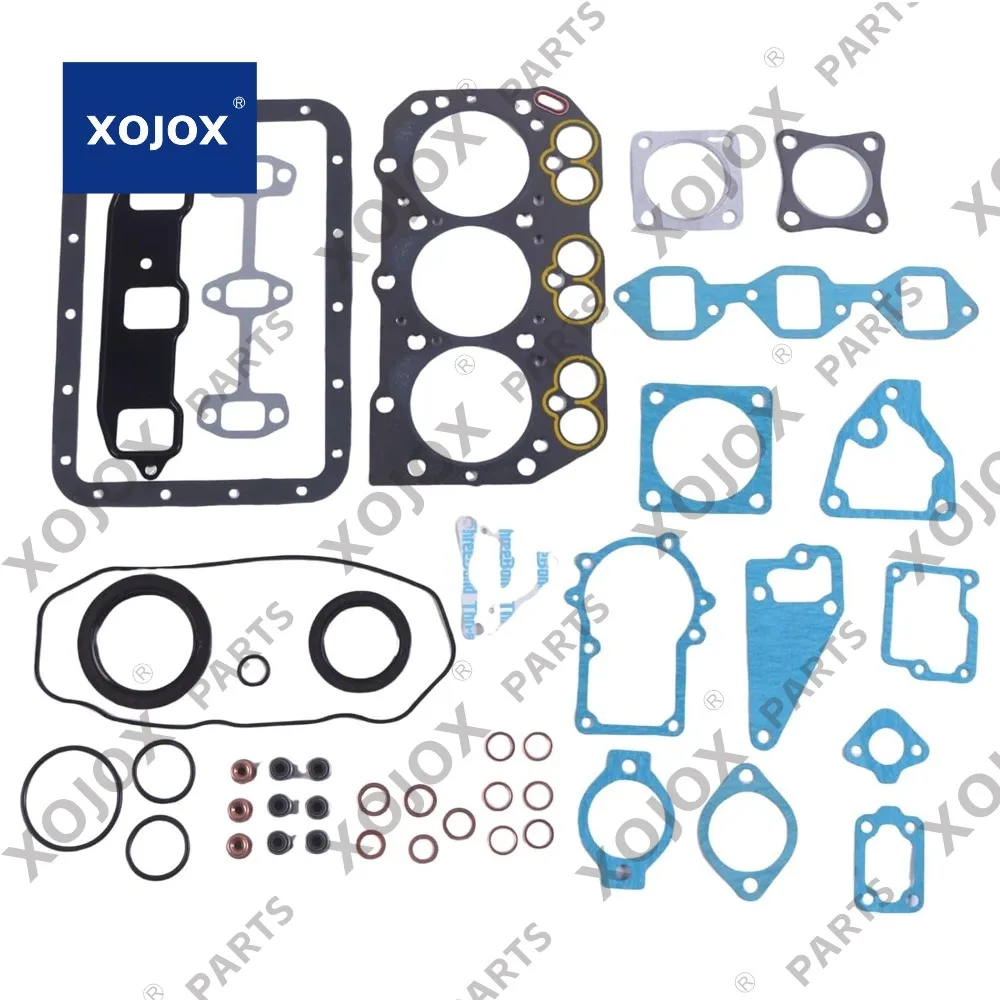 

XOJOX 3TNA72 3TNA72L 3TNA72E 3TNA72UJ Overhaul Gasket Set or Yanmar Engine FF165 FF155 F145 John Deere 430 455 755 670 Tractor K