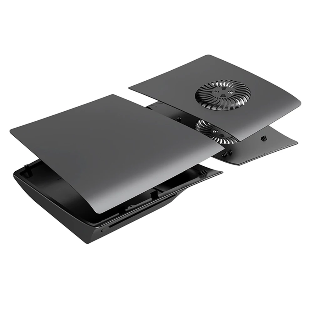 

Защитная лицевая панель для консоли PS5 Pro (дисковая/цифровая версия), жесткий чехол из АБС-пластика, пылезащитная боковая панель, защитный корпус