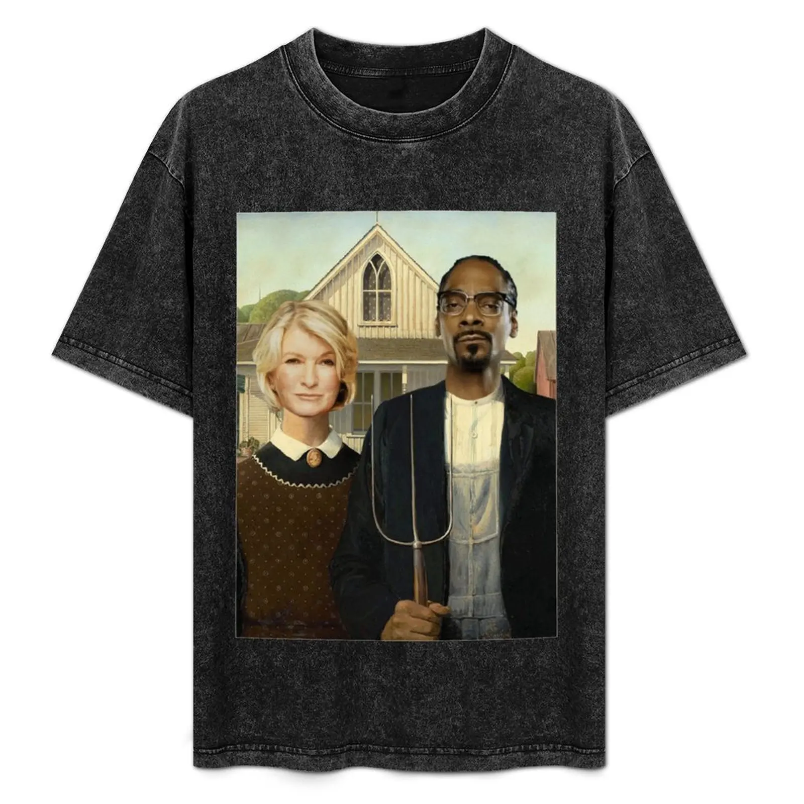 

Snoop Martha American Gothic T-Shirt Breathable Travel T-Shirt