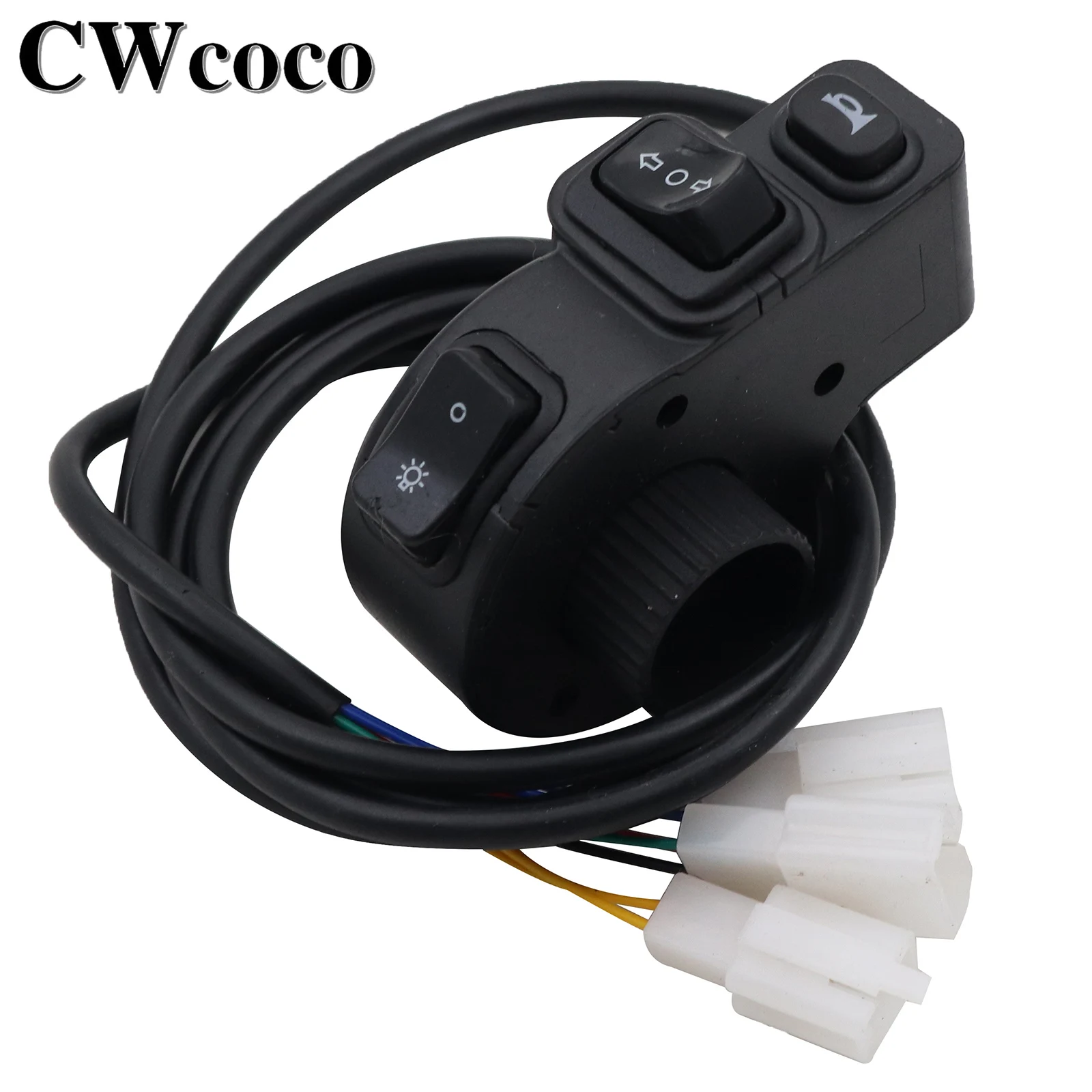 24V-80V Multi-function Headlight Horn Turn Signal Combination Switch For Citycoco Electric Scooter Parts