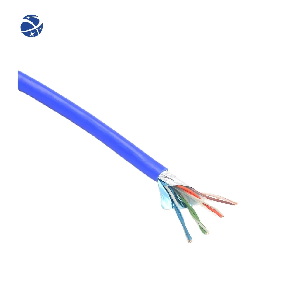 CAT5E FTP 24AWG 1000 футов 0,5 ММ МЕДНЫЙ СЕТНЫЙ КАБЕЛЬ ЭТЕРНЕТНОЙ локальной сети 4 ПАРА