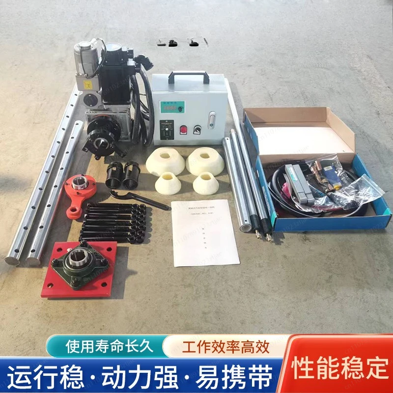 Boring and welding integrated machine 45 type for repair welding of convenient excavator