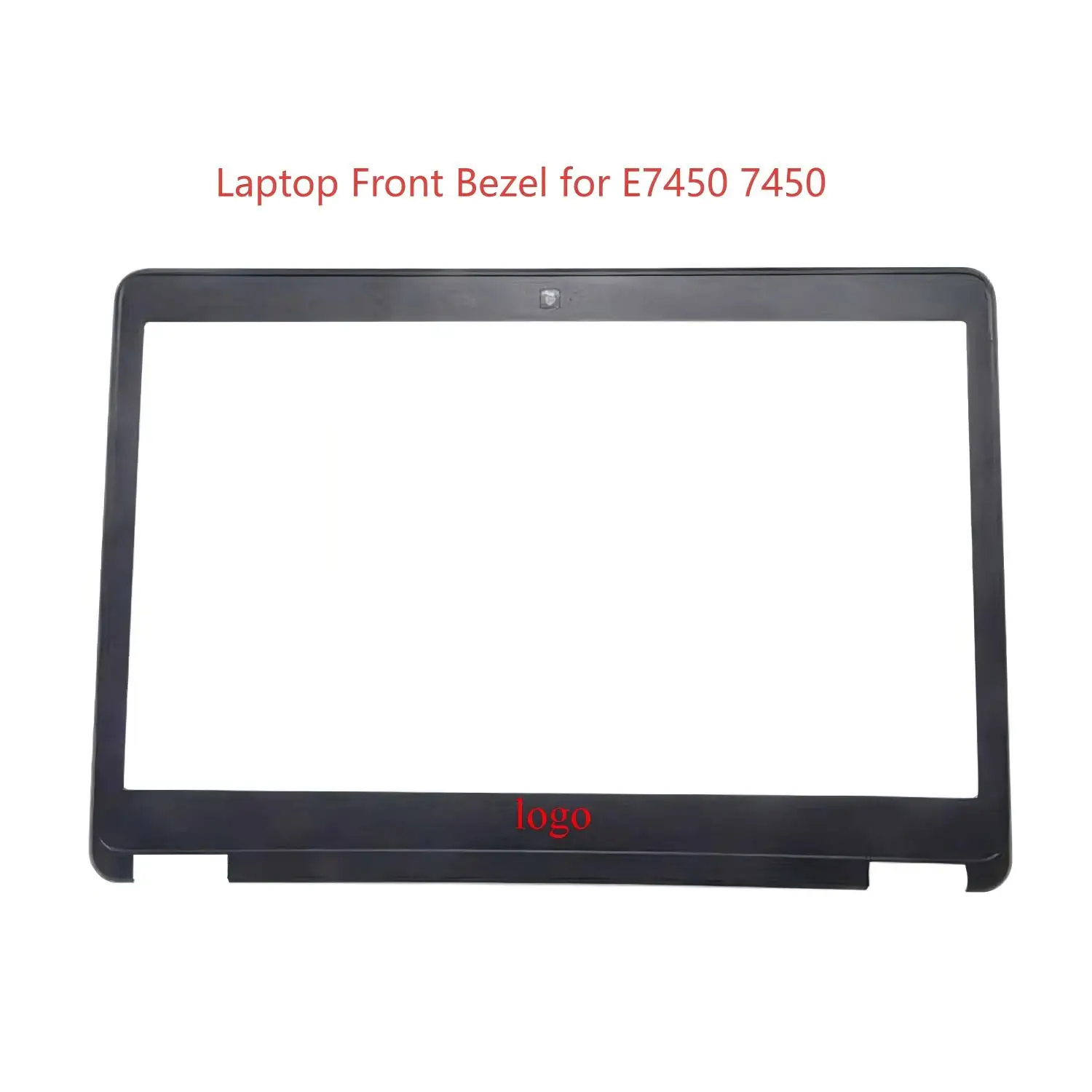 Moldura Frontal LCD para Notebook 7450 E7450 0XNM5T, Carcaça B, Tampa da Tela com Abertura para Câmera