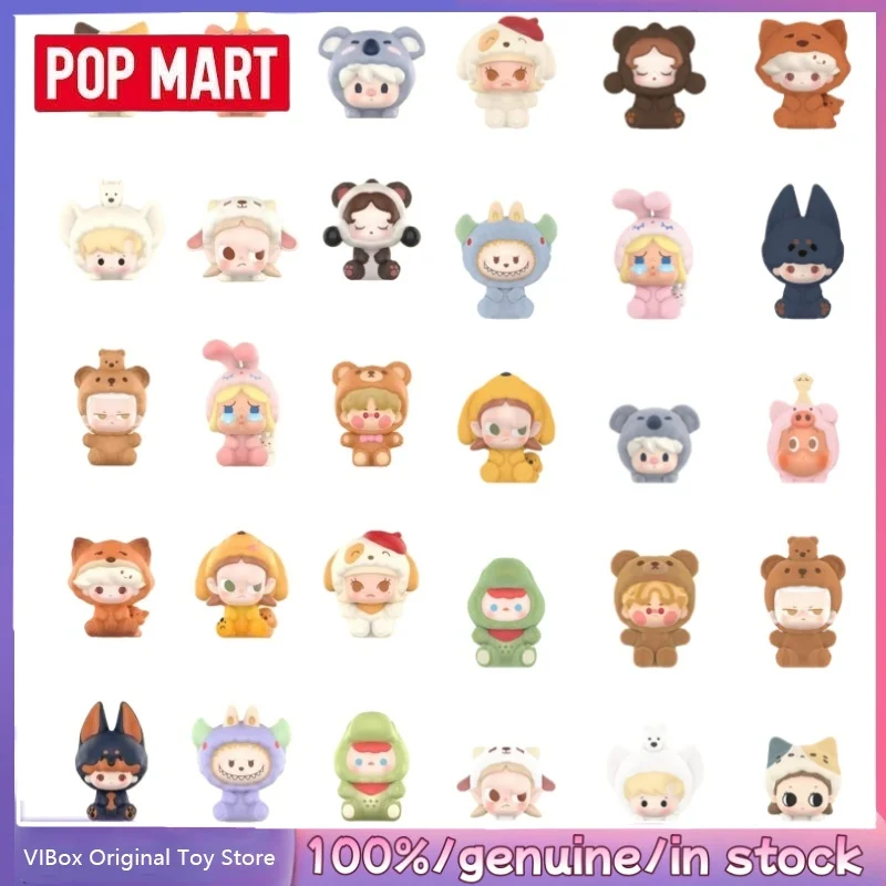 Genuine POP MARTPop Bean Mega Series Blind Box Cute Trendy Desktop Ornament Model Toy Mystery Box Mini Labubu Decorative Gift