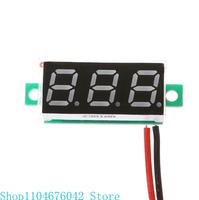 5asd Tester 2.5V-30V Mini Digital for Voltmeter with 0.28 inch LED Display with Reverse Connection for
