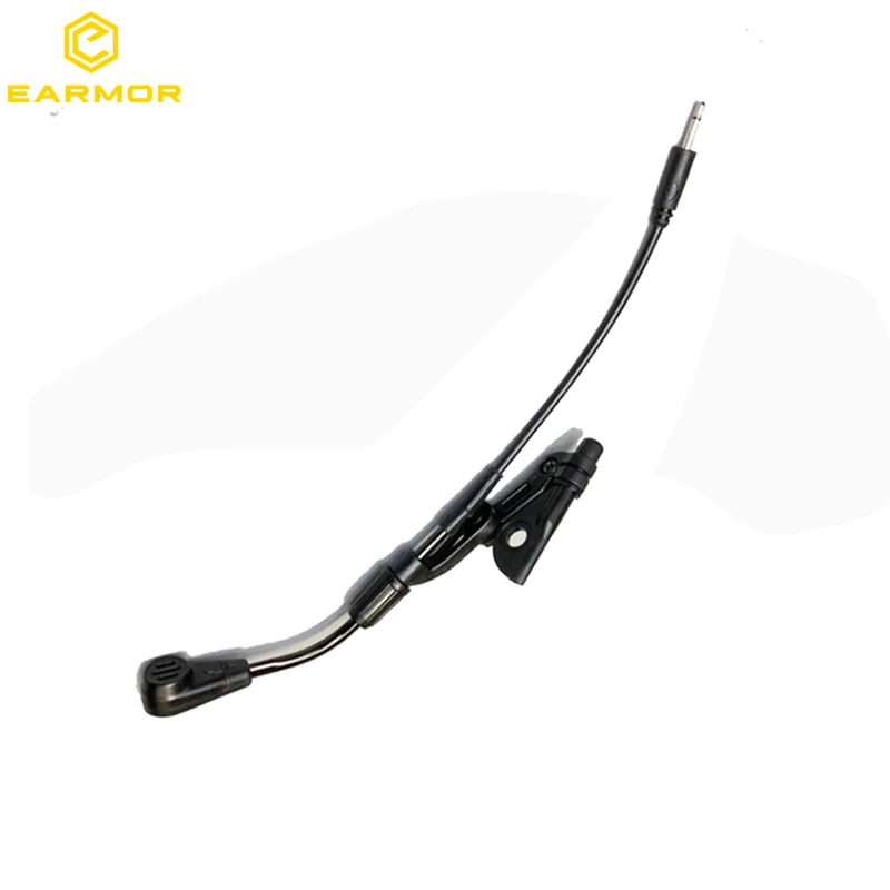 Earmor tático airsoft comunicação fone de ouvido microfone substituição boom mic coleção para earmor m32 & m32h fones