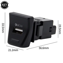 NEW For Toyota RAV4 2019 2020 2021 Bouton Backlight 5th Central Control Position QC3.0 Car Charger Lossless Upgrade Accessories