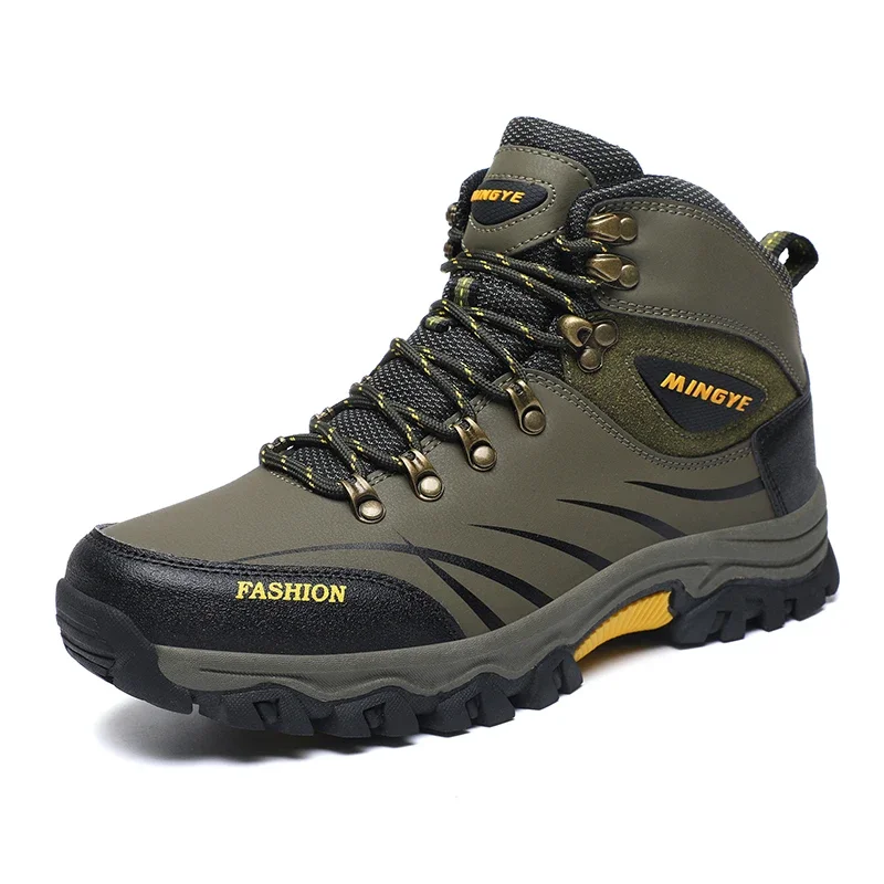 Hiking Shoes Men Boots Non-slip Desert Combat Tactical Boots Outdoor Ankle Work Safty Sneakers