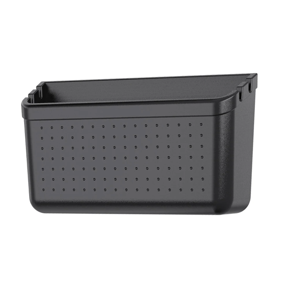 Universal Car Mobile Phone Holder Adhesive Black Car Bonded Box with Reversed Charging Port Automobile Interior Accessories