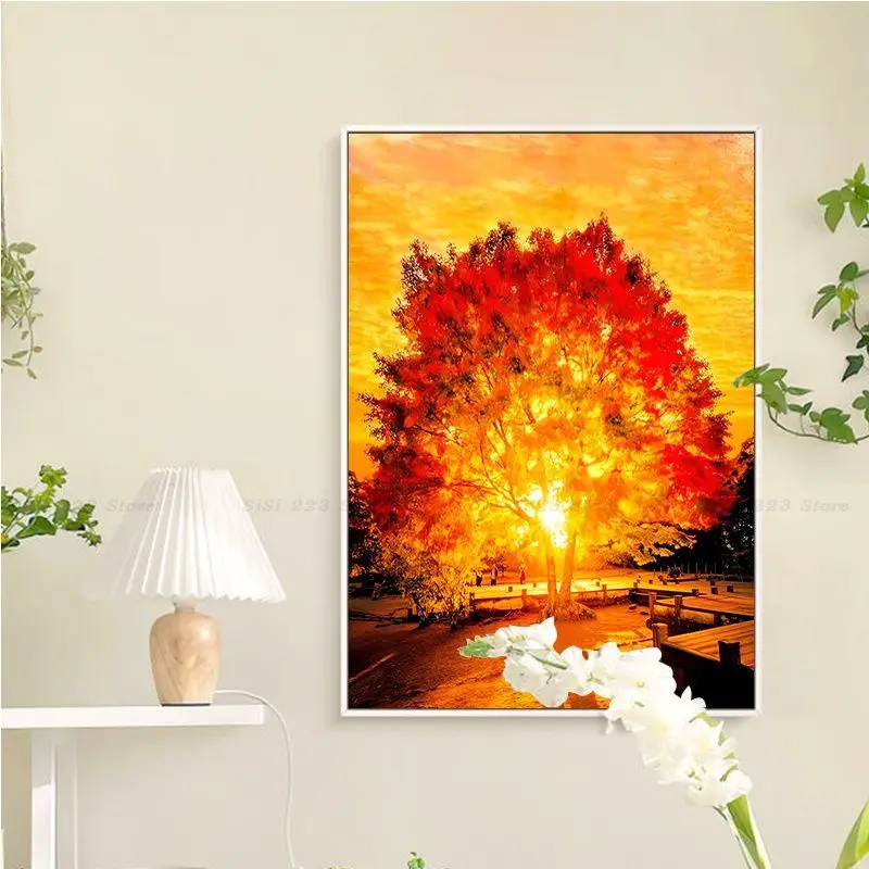 Autumn Tree Good Quality Prints And Posters Whitepaper Prints Posters Artwork Wall Decor