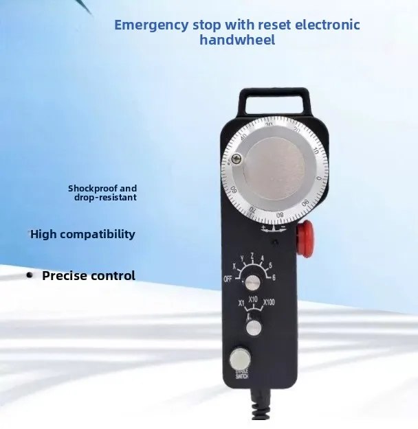 TM2080 Manual Pulse Generator CNC Handwheel Encoder 100PPR Voltage Output