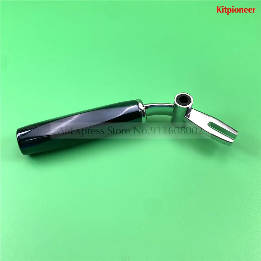 Metal Handle Lever for Ice Cream Machine, Icecream Maker, peça sobresselente, aperto de mão para serviço macio, largura de montagem 3.3cm, 1 índigo, novo