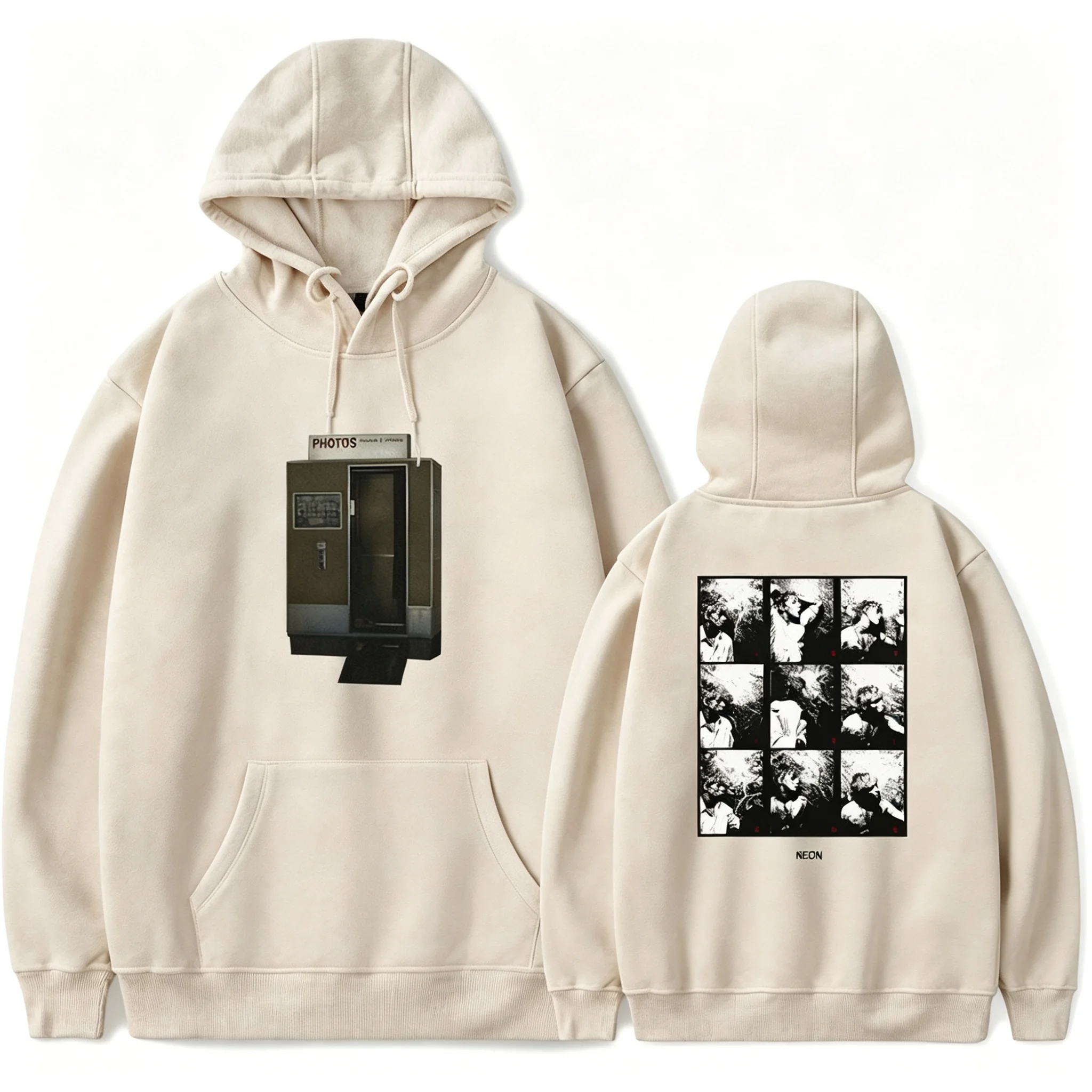 LEVITICUS PHOTO BOOTH Merch Casual Hoodie Damen- und Herren-Langarm-Sweatshirt Mode Herbst- und Winter-Kapuzenpullover – Detail 3