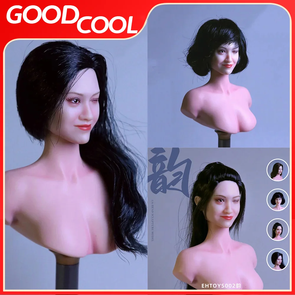 EHTOYS EHTOYS002 1/6 Scale Chinese Stars Classic Movie Characters Zixia Fairy Head Carving Fit 12 inch Action Figure Body Gifts