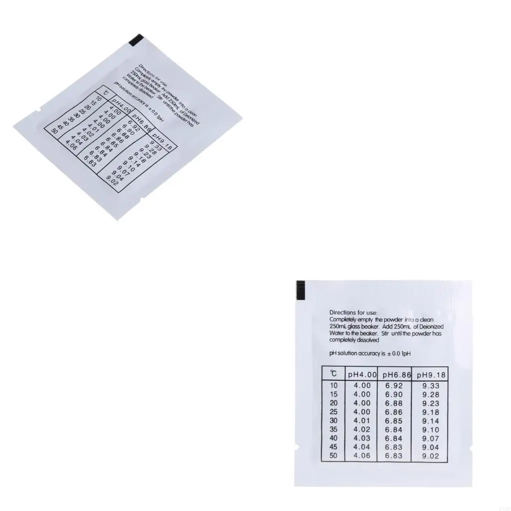 

20pcs 4.00/6.86 Meter Buffer Solution Powder for PH Calibration Water Purity
