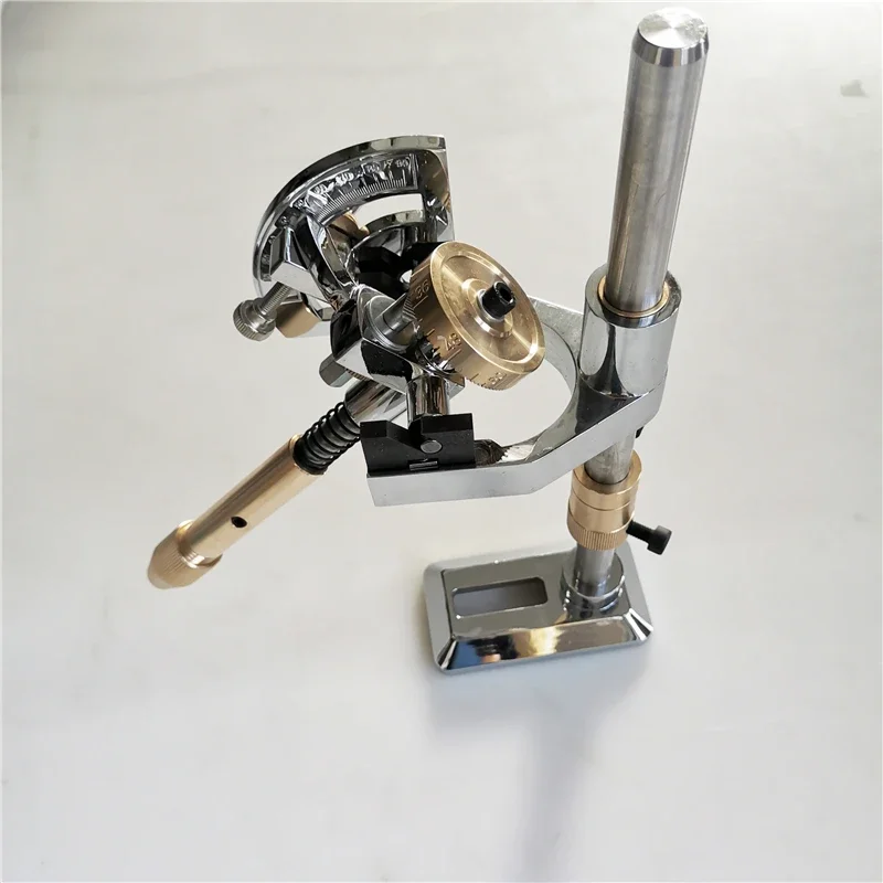 Gemstone Angle Flat Polishing Copper Manipulator Grinding Machine Height Adjustment Jade Lapidary Faceting With Scale