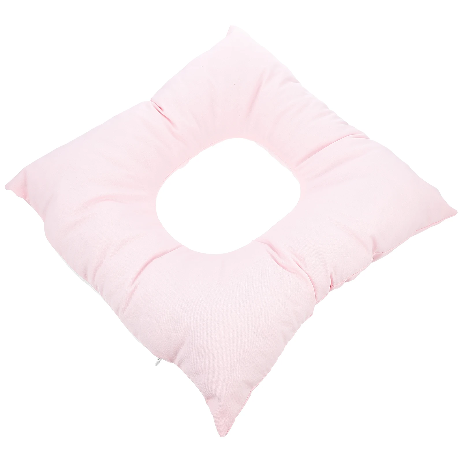 

Tub Beauty Salon Body Massaging Comfortable Pearl Cotton Down Cushion For Spas Hollow Headrest O-Hole Spa Pillow Face Down Pad