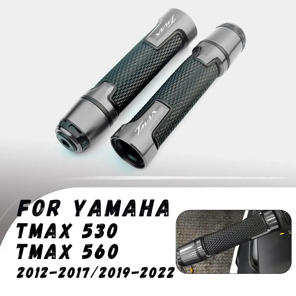 

For Yamaha TMAX 530 2012-2017 TMAX 560 2019-2022 Motorcycle Non Slip Handlebar Grip Throttle CNC Multi-color Hand Bar Grip Parts