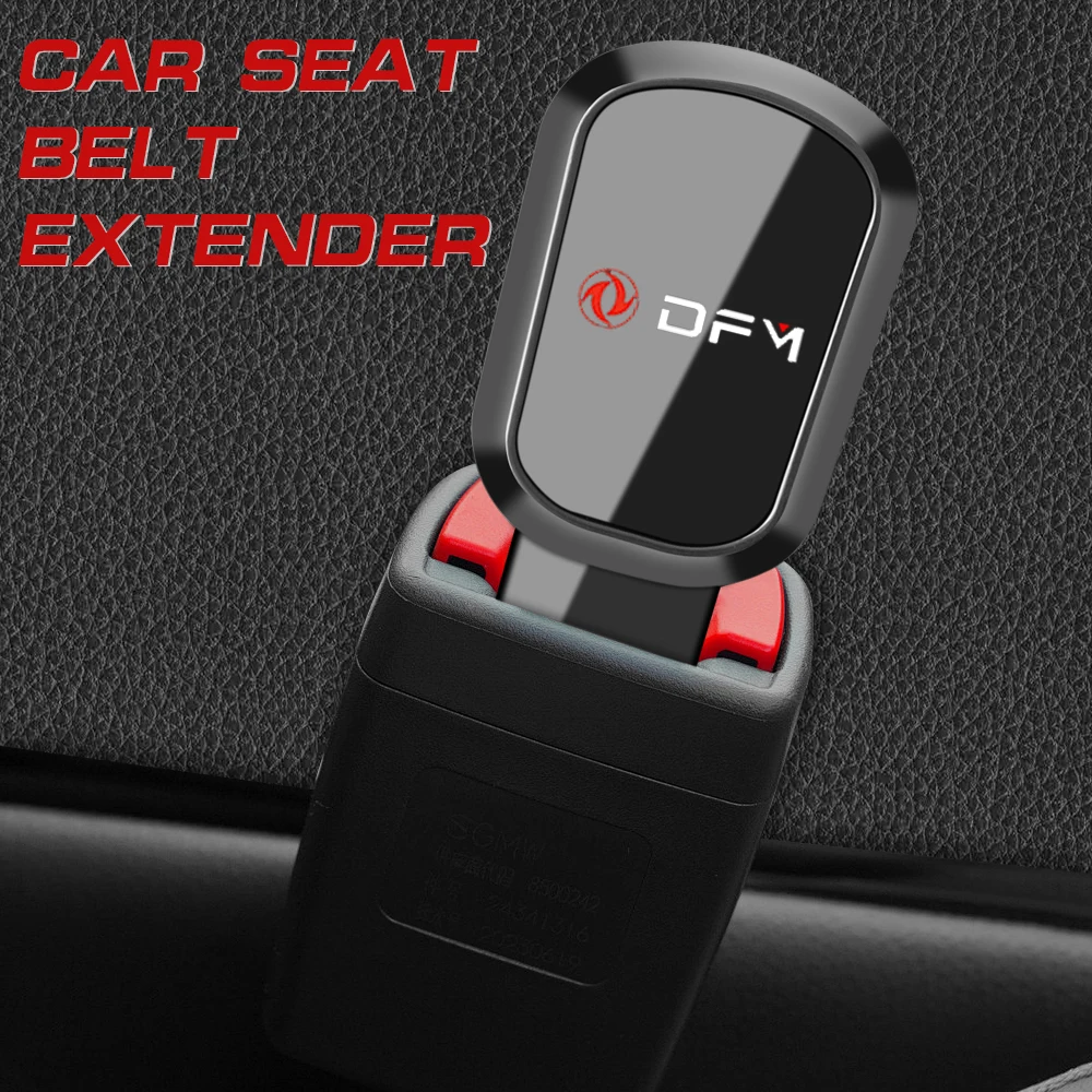 Car Seat Belt Clip Extension Plug for Dongfeng DFM Glory Thick Insert Socket Extender Safety Seatbelt Lock Buckle Accessories