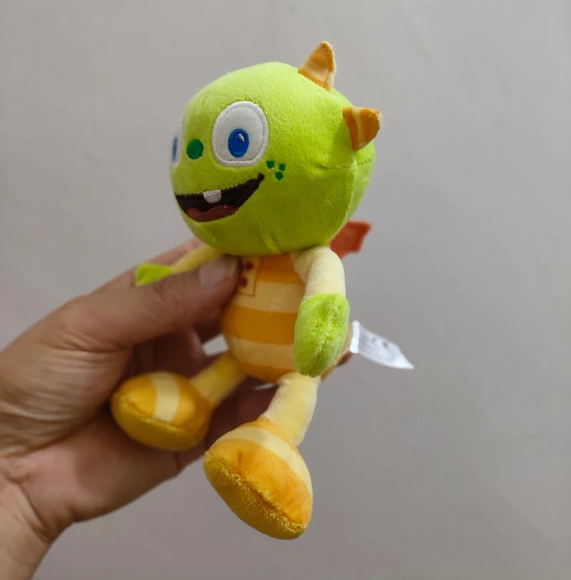 ของแท้ดิสนีย์เฮนรี่ ฮักเกิลมอนสเตอร์ตุ๊กตาของเล่นตุ๊กตา 16 ซม. ของขวัญวันเกิดคุณภาพสูงสำหรับเด็ก