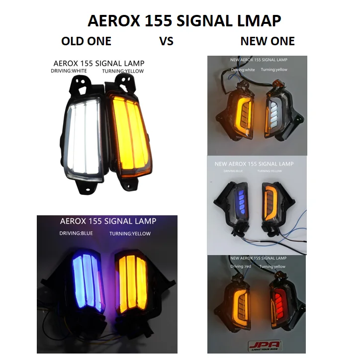 جديد تعديل JPA LED بدوره ضوء ايروكس 155 NVX L 155 2021 مصباح إشارة لملحقات الدراجات النارية