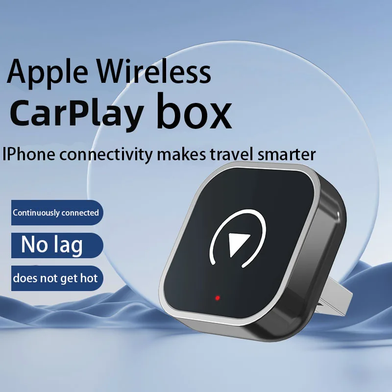 Беспроводной автоматический адаптер CarPlay 2 в 1 и Android, Plug and Play CarPlay Auto преобразовает проводной в беспроводной, быстрый и автоматический конвертер