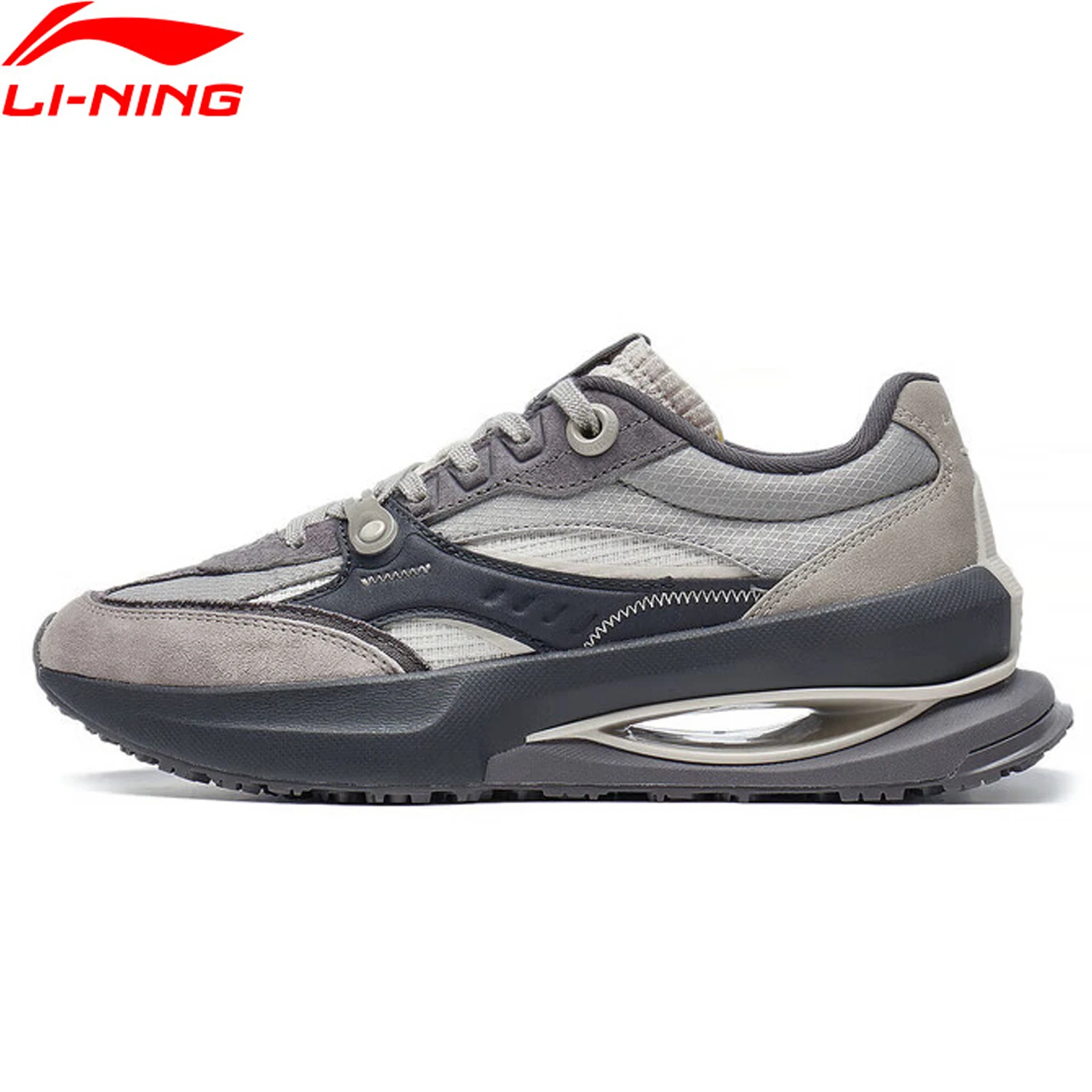 Li-Ning Women 92 SHADOW Classic Lifestyle Shoes Stylish Comfortable Cushion LiNing Leisure Sport Shoes Wearable Sneakers AGCT250