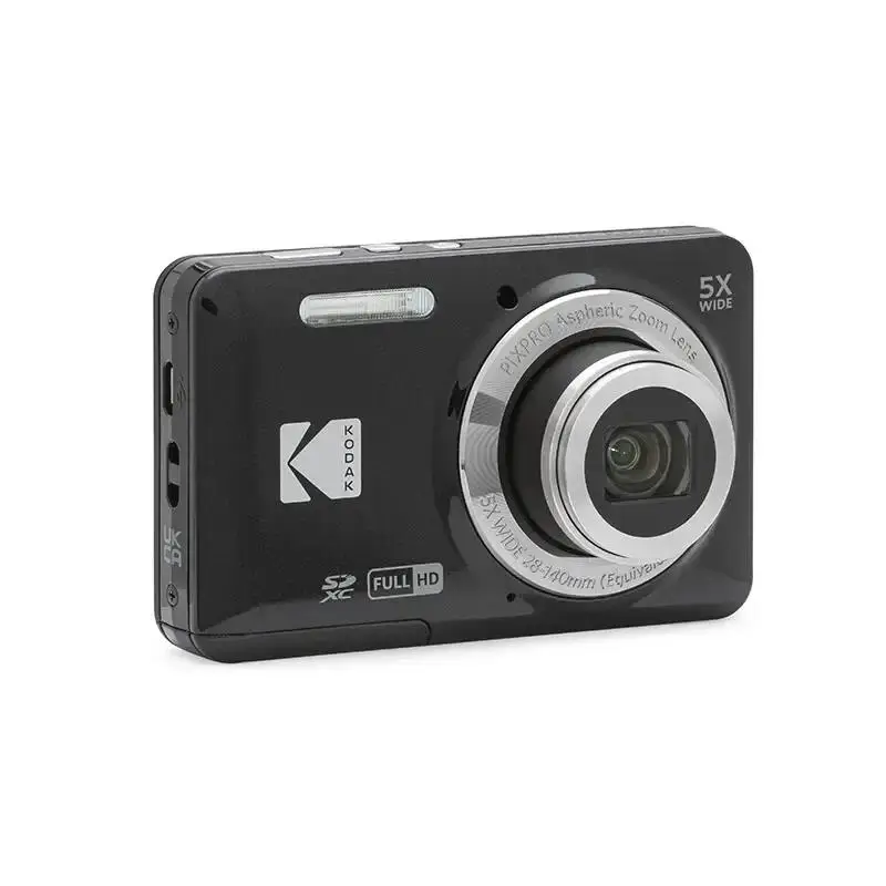 New! PIXPRO FZ55-RD 16MP Digital Camera 5X Optical Zoom 28mm Wide Angle 1080P Full HD Video 2.7